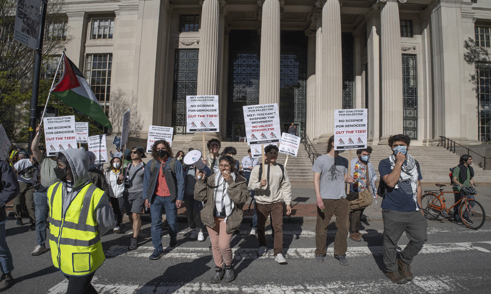 Dozens arrested at Penn, MIT in latest crackdowns on Gaza protests