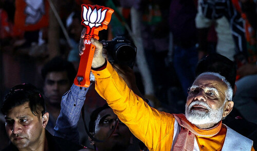 Narendra Modi files candidacy for India election in Hindu holy city