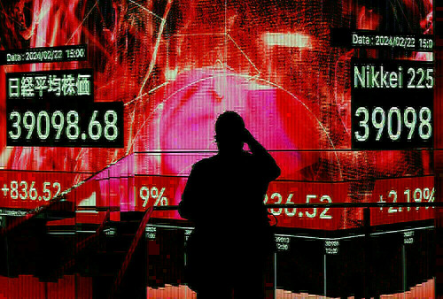 Asian markets track Wall St records after US inflation data