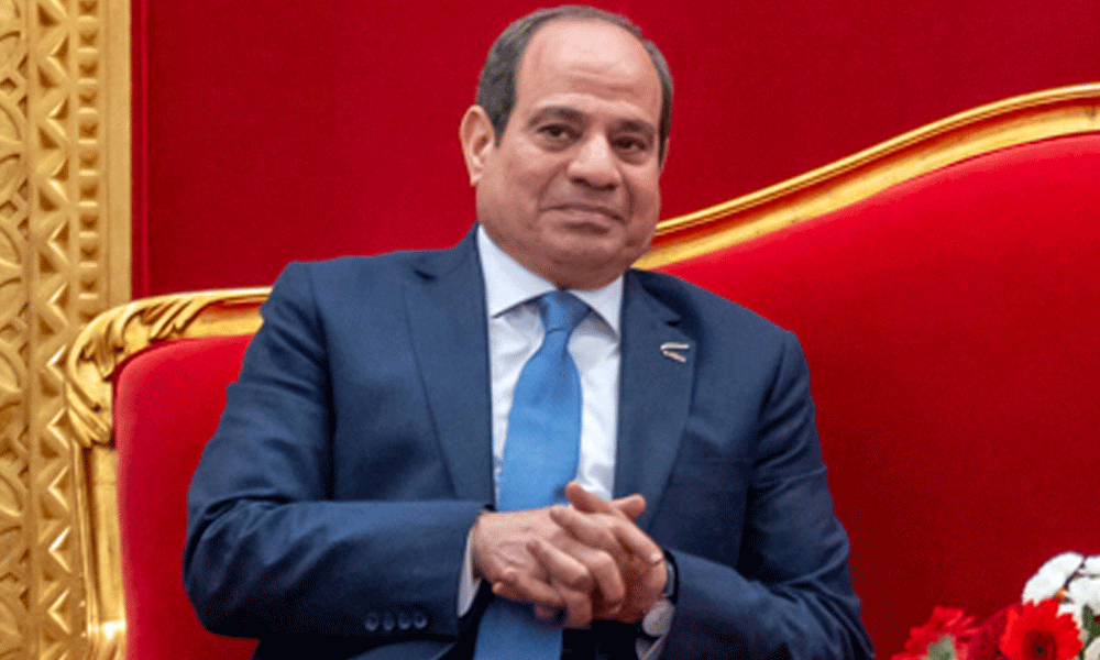 Egypt president says Israel evades Gaza ceasefire efforts
