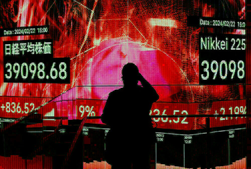 Asia shares touch two-year top as China plans property boost Asia shares touch two-year top as China plans property boost