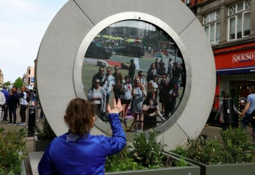 New York-Dublin video portal reopens with &lsquo;bad behaviour&rsquo; fix