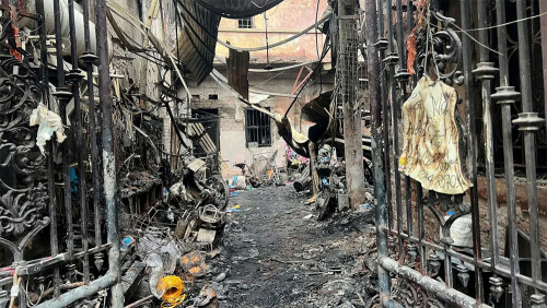 Large apartment fire in central Hanoi kills 14 people