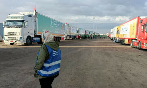 Egypt&rsquo;s Sisi agrees to let UN aid through key Gaza crossing: US