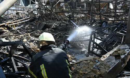 Toll from Russian strike on Kharkiv hardware store rises to 14