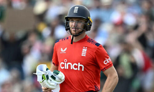 England captain Buttler set to miss 3rd T20 against Pakistan