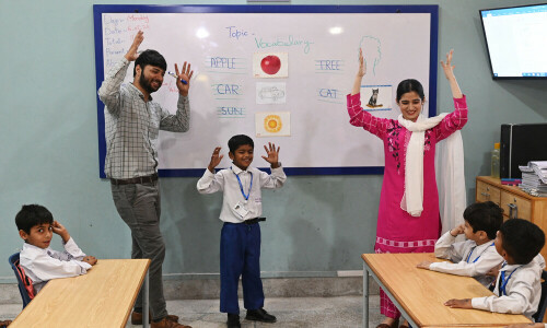 For deaf children in Pakistan, school is life