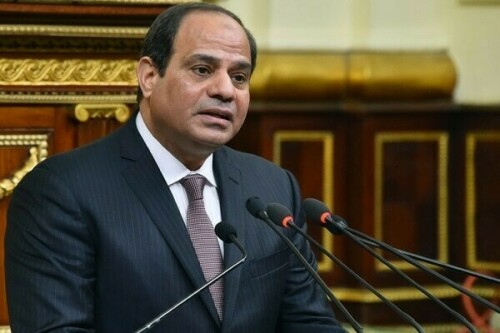 Egypt&rsquo;s Sisi calls to ensure Gazans not &lsquo;forcibly displaced&rsquo;