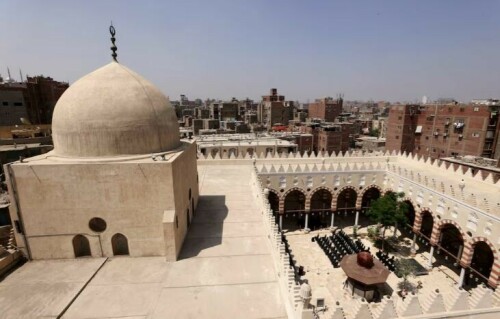 Egypt unveils renovation of 14th-century Maridani mosque Egypt unveils renovation of 14th-century Maridani mosque