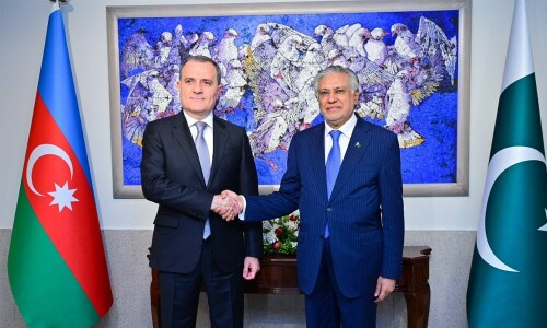 Pakistan, Azerbaijan resolve to further strengthen bilateral strategic relations