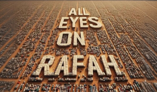 &lsquo;All eyes on Rafah&rsquo; image shared 46mn times online