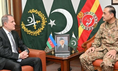 Azerbaijan FM acknowledges Pakistan&rsquo;s &lsquo;pivotal role&rsquo; in regional stability: ISPR