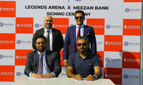 Meezan Bank, Legends Arena join hands to promote sports, fitness