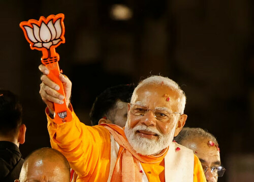 Early India vote count shows Modi alliance in majority but short of landslide