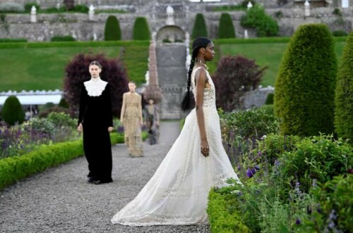 With thistles and tartan, Dior pays tribute to Scotland in cruise collection