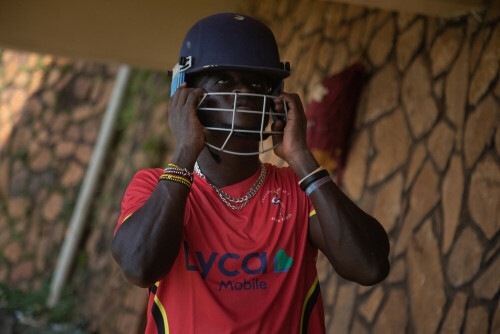 Uganda claim first ever T20 World Cup victory with win over PNG