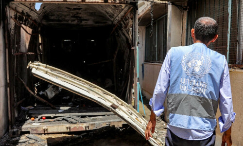 Israel says struck Hamas at UN school, Gaza officials report 3 dead