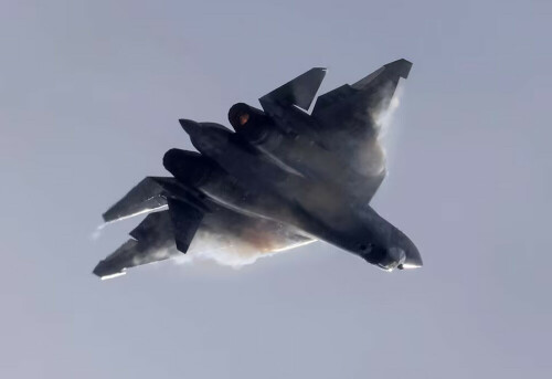 Ukraine says latest-generation Russian fighter jet hit for first time