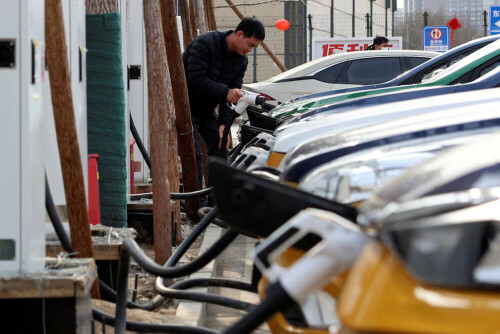 China urges EU to reconsider EV tariffs China urges EU to reconsider EV tariffs