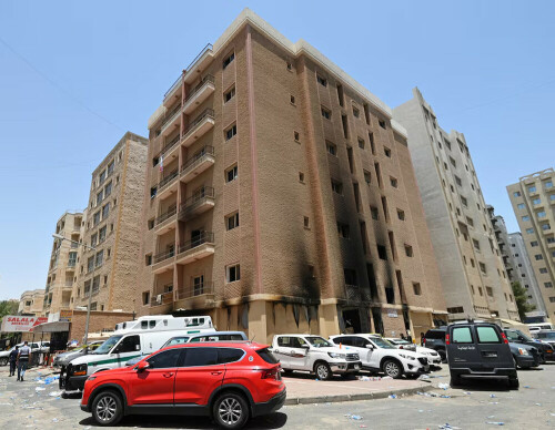 Fire in Kuwait building kills 49 foreign workers Fire in Kuwait building kills 49 foreign workers