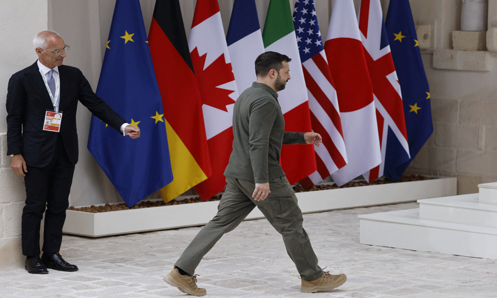 Ukraine summit attracts world leaders but fails to isolate Russia