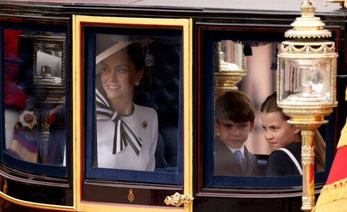 Kate, Princess of Wales, waves to crowds in first public appearance since cancer diagnosis