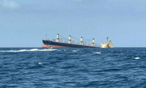 Ship &lsquo;believed to have sunk&rsquo; after Red Sea attack: security agency