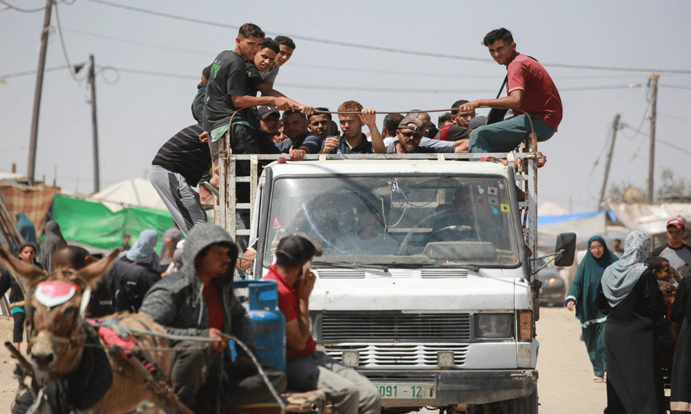 Israeli tanks push deeper into Rafah, forcing people to flee again