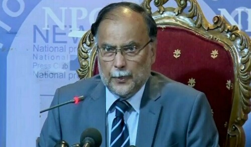 Ahsan Iqbal slams &lsquo;smear campaign&rsquo; against Pakistan-China ties