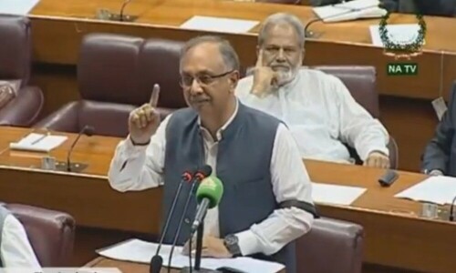 &lsquo;Economic terrorism&rsquo;: NA opposition leader assails govt in budget debate