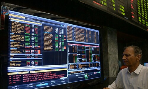 KSE-100 closes 578 points lower as investors look to book gains