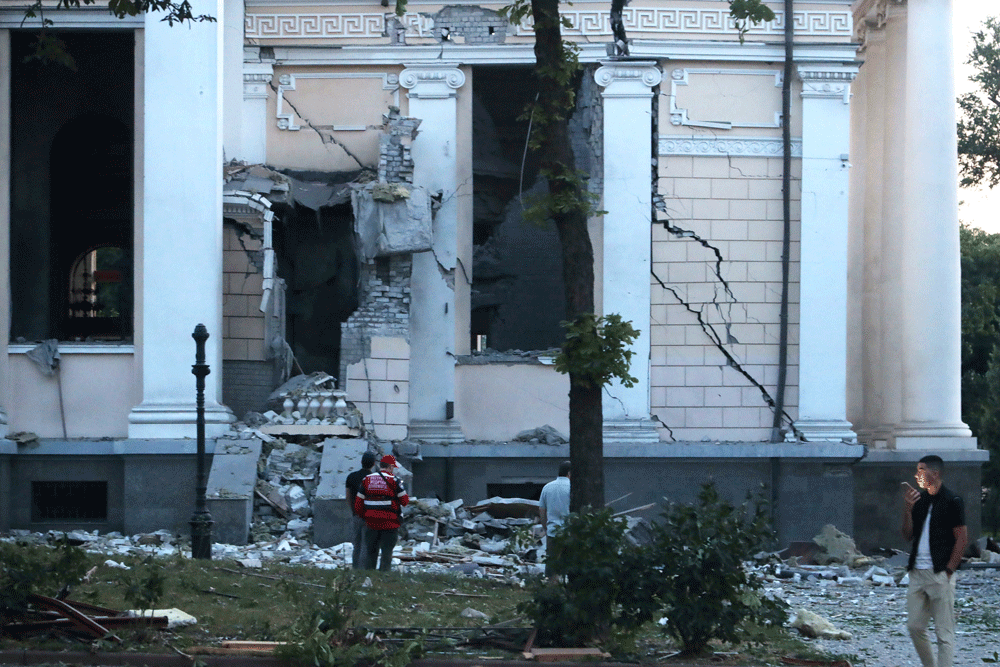 Ukraine drone attacks on Russia&rsquo;s Belgorod region kill one, injure four, governor says