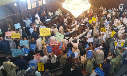 KMC Council approves Rs49.6bn budget amid uproar