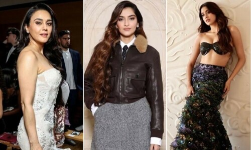 Bollywood stars Sonam Kapoor, Janhvi Kapoor, Preity Zinta attend Paris Fashion Week