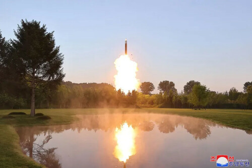 North Korea says successfully tested multiple-warhead missile