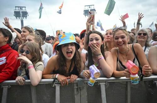 With high-energy song and dance, Seventeen brings K-Pop to Glastonbury