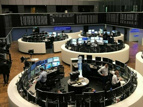 European stocks rally after first round of French vote