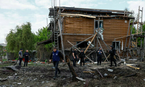 Russian attacks on Kharkiv region kill one, injure four