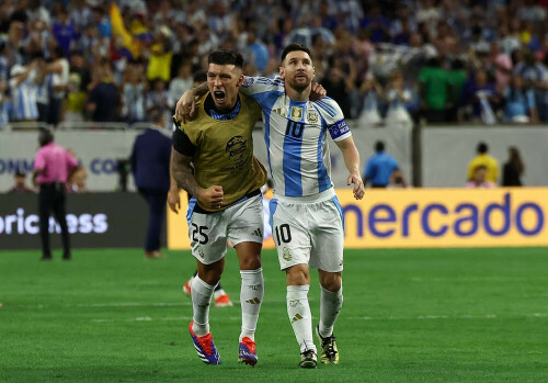 Argentina beat Ecuador on penalties to move into Copa America semis