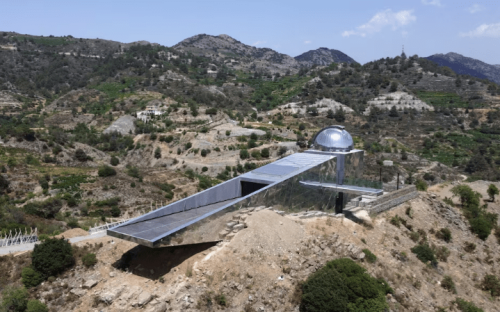 &lsquo;Spaceship&rsquo; observatory allows Cyprus stargazers a peek at the final frontier