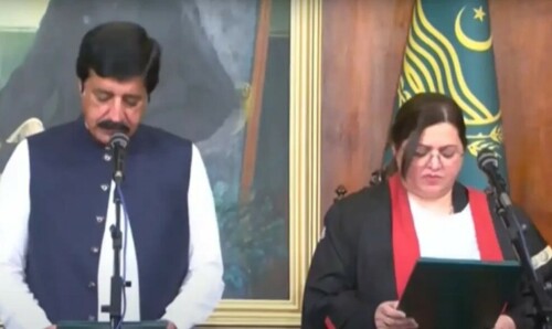 Justice Aalia Neelum takes oath as LHC&rsquo;s first female top judge