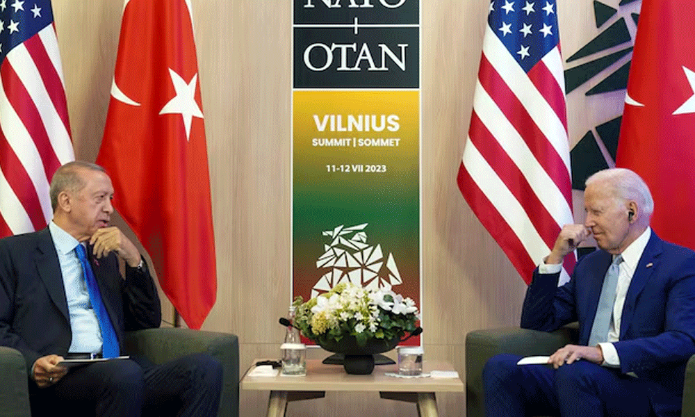 Erdogan says Biden, US complicit in alleged Israeli war crimes