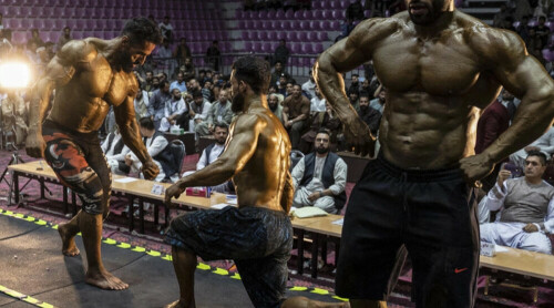 Bodybuilders vie for Mr Afghanistan crown, modestly