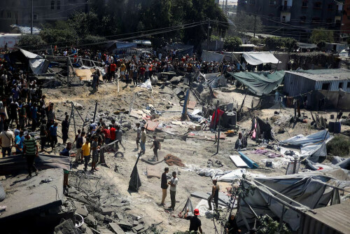 Gaza officials say 90 Palestinians killed as Israel targets Hamas military chief