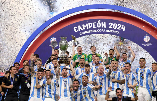Argentina clinch record 16th Copa America with 1-0 extra-time victory over Colombia