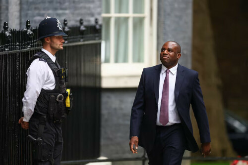 British foreign secretary reaffirms Gaza ceasefire call in Israel