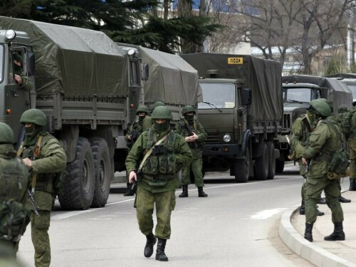 Russian forces kill five in east Ukraine, officials say