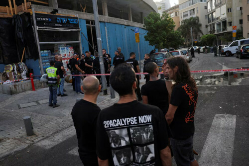 Tel Aviv blast was apparent drone attack, military says
