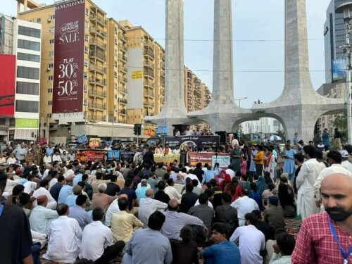 Protest held in Karachi for recovery of missing Hindu child