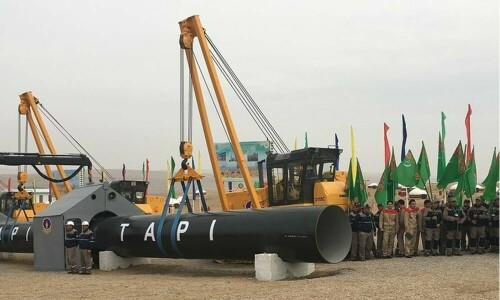 تاپی گیس لائن منصوبے کے ساتھ ریلوے لائن کی تعمیر زیر غور